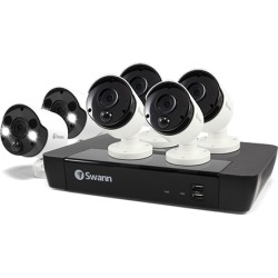 6 Camera 8 Channel 4K Ultra HD NVR Security System