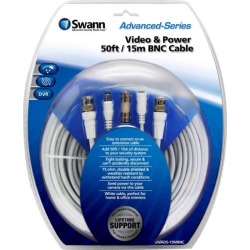 Video & Power 50ft / 15m BNC Cable
