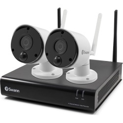 2 Camera 4 Channel 1080p Wi-Fi NVR Security System