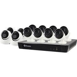 12 Camera 16 Channel 4K Ultra HD NVR Security System