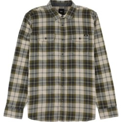 Vans Sycamore Flannel Shirt - oatmeal/avocado S found on Bargain Bro from tactics.com dynamic for USD $36.44