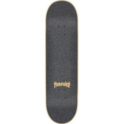 MOB GRIP Thrasher Flame Logo Laser Cut Skateboard Grip Tape - 9in x 33in