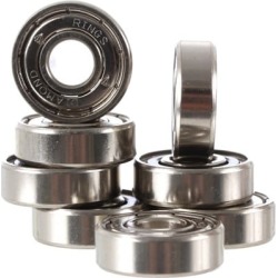 Diamond Supply Co Rings Hella Fast Titanium Skateboard Bearings - titanium