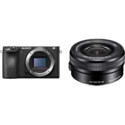 Sony Alpha a6500 Mirrorless Digital Camera with 16-50mm Lens Kit