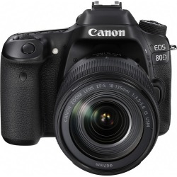 Canon EOS 80D DSLR Camera with 18-135 IS USM Lens