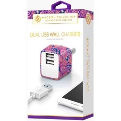 iWorld Macbeth Collection Dual USB Wall Charger