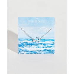 Mia + Tess Designs ™ Exclusive Silver Cape Cod Charm Necklace