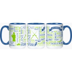 Boelter Brands Gone Fishing Ceramic Mug