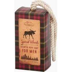 San Francisco Soap Company Spiced Woods Men's Rope Soap