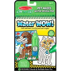 Melissa and Doug Water WOW! Pet Mazes - ON the GO Travel Activity