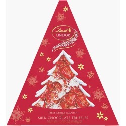 Lindt Milk Chocolate Truffles Holiday Tree Box