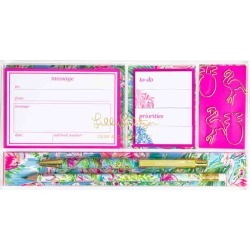 Lilly Pulitzer Assorted Desk Accessories Set