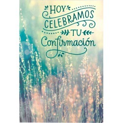 Hallmark Congratulations Confirmation Card (Spanish)