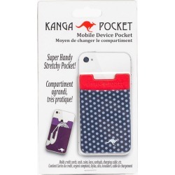 Kanga Pocket Kanga Cell Phone Pocket in Polka Dot