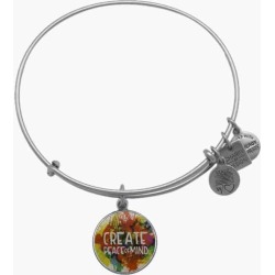ALEX AND ANI Peace Of Mind Charm Bangle | PeaceLove Foundation