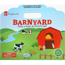 Mrs. Grossman's Barnyard Peel and Play Activity Set