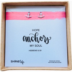 SHINElife Jewelry Hope Anchors Earrings