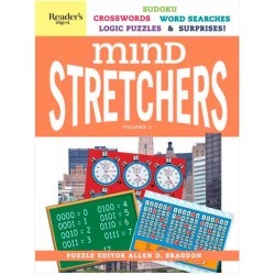 Reader's Digest Reader's Digest Mind Stretchers Puzzle Book Vol. 5: Number Puzzles, Crosswords, Word Searches, Logic