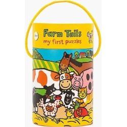 Jellycat Farm Tails Puzzle 4-Pack