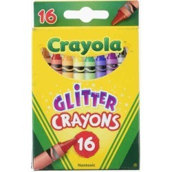 Crayola Glitter Crayons (16 Count)