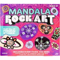 Horizon Group USA Mandala Rock Art Craft Kit