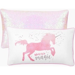 Mermaid Pillow Company Unicorn Magic Mermaid Sequin Pillow