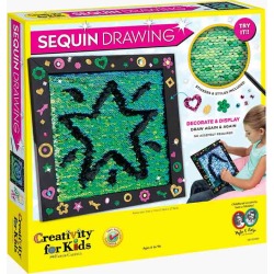 Creativity for Kids Sequin Drawing Art Kit