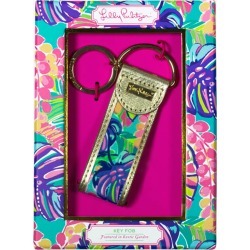 Lilly Pulitzer Key Fob in Exotic Garden