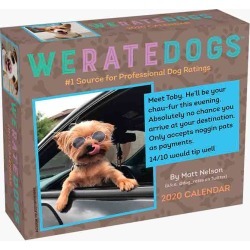 Andrews McMeel Publishing WeRateDogs 2020 Day-to-Day Calendar