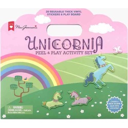 Mrs. Grossman's Unicornia Peel and Play Activity Set
