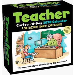 Andrews McMeel Publishing Teacher Cartoon-A-Day 2020 Day-to-Day Calendar