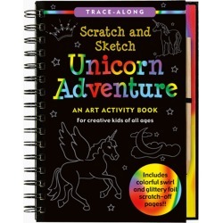 Peter Pauper Press Unicorn Scratch and Sketch