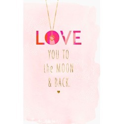 Hallmark Love You to the Moon and Back Mother's Day Card
