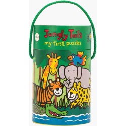 Jellycat Jungly Tails Puzzle 4-Pack
