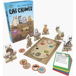 ThinkFun Cat Crimes Logic Game