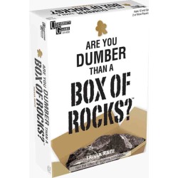 University Games Are You Dumber Than a Box of Rocks? Trivia Game