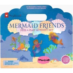 Mrs. Grossman's Mermaid Friends Peel and Play Activity Set