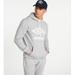 LARGE LOGO HOODIE S Grey Marl
