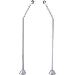 Randolph Morris Clawfoot Tub Double Offset Supply Lines RMN1309DC Chrome