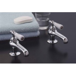 Strom Plumbing Basin Taps P0587C Chrome