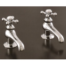 Strom Plumbing Basin Taps P0012C Chrome