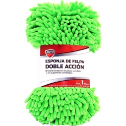 Esponja de Felpa Auto Drive Doble Textura
