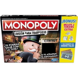 Monopoly Edición para Tramposos Hasbro Gaming Bonus Pack