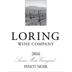 Loring Wine Company 2016 Sierra Mar Pinot Noir - Red Wine