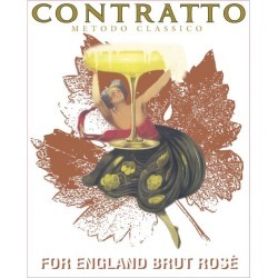 Contratto 2012 For England Brut Rose - Champagne & Sparkling