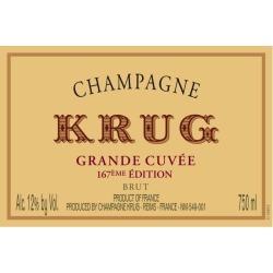 Krug Grande Cuvee Brut (167th Edition) - Champagne & Sparkling