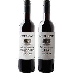 Layer Cake Reds & Godiva Truffles Gift Set - Wine Collection Gift