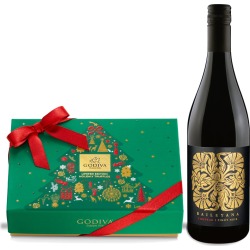 90 Point Baileyana Pinot Noir & Godiva Truffles Seasonal Gift Box - Wine Collection Gift