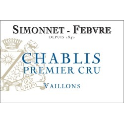 Simonnet-Febvre 2017 Chablis Vaillons Premier Cru - Chardonnay White Wine