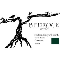 Bedrock Wine Company 2016 Hudson Vineyard South T'n'S Blocks Syrah - Syrah/Shiraz Red Wine